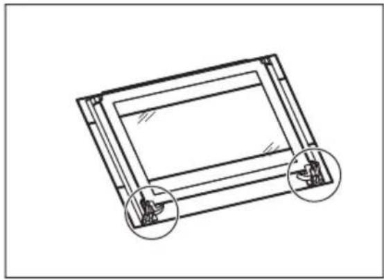 ELECTROLUX EOY5851FAX - De ovendeur en de glasplaat verwijderen - 4