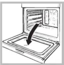 INDESIT IFG 63 K.A (WH) S - Pulire la porta - 1