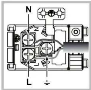 INDESIT IFG 63 K.A (WH) S - Monteren voedingskabel - 2