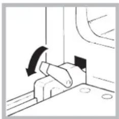 INDESIT IFG 63 K.A (WH) S - Limpiar la puerta - 2