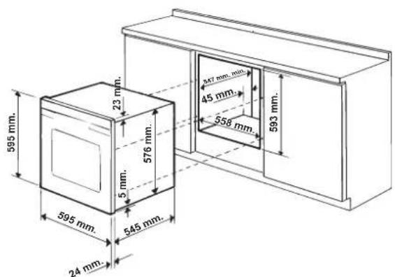 INDESIT IFG 63 K.A (WH) S - Εντοιχισμός - 1