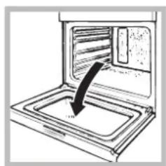 INDESIT IFG 63 K.A (WH) S - Backofentür reinigen - 1