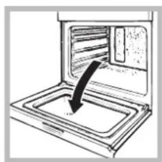 INDESIT IFG 63 K.A (WH) S - Limpiar la puerta - 1