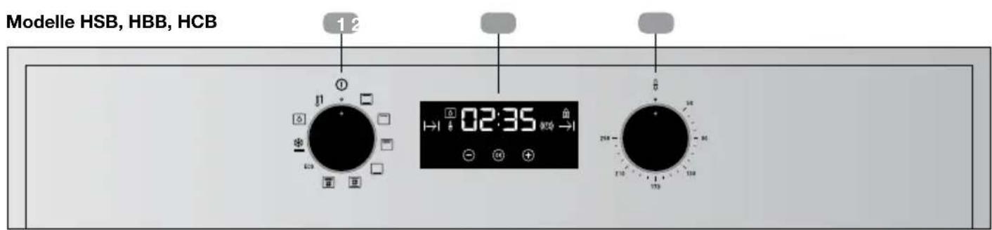 TEKA HSB 635 P - Bedienfeld - 1