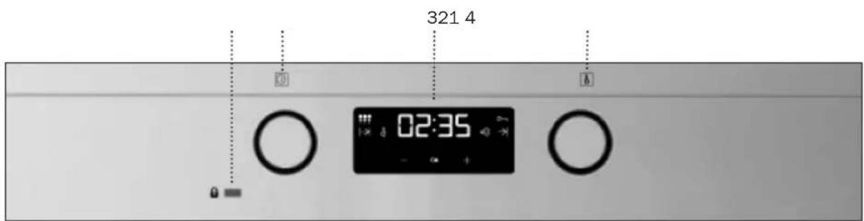 TEKA HPS 735 - Panneau Frontal de Commande - 1
