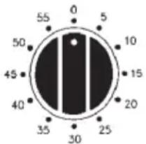 CATA LC 890 D BK - ПОЛЬЗОВАНИЕ МЕХАНИЧЕСКИМ ТАЙМЕРОМ - 1