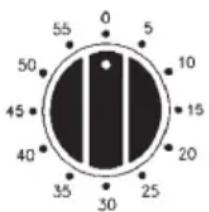 CATA LC 890 D BK - 使用机械定时器 - 1