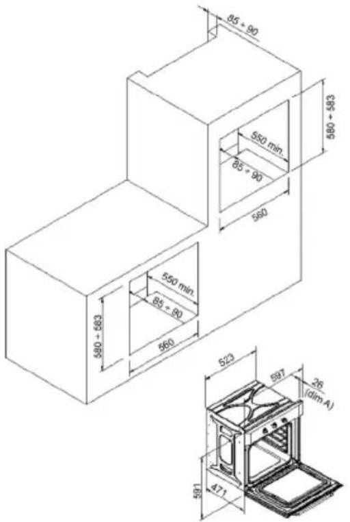 CATA LC 890 D BK - AVVERTENZE PER L'INSTALLAZIONE - 1