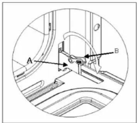 CATA CM 760 AS WH - COME ESTRARRE LO SPORTELLO DAL FORNO - 1