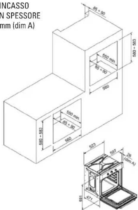 CATA CM 760 AS WH - AVVERTENZE PER L'INSTALLAZIONE - 1