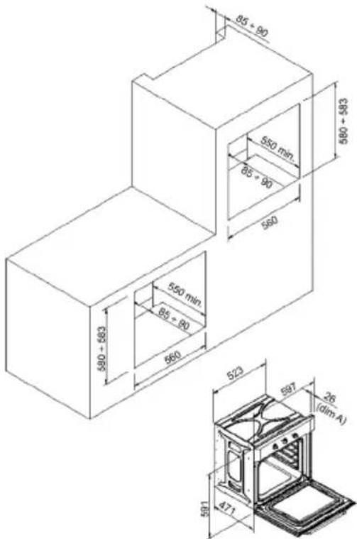 CATA CDP 780 AS WH - AVVERTENZE PER L'INSTALLAZIONE - 1