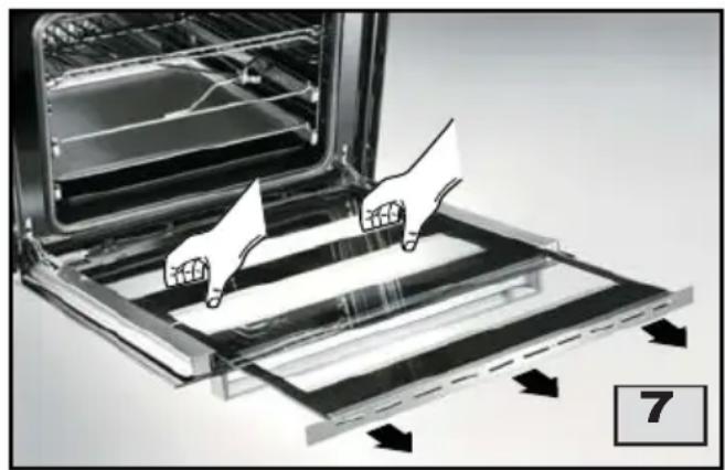 Ardo HEN083X - CRISTAL INTERIOR DE LA PUERTA DEL HORNO - 1