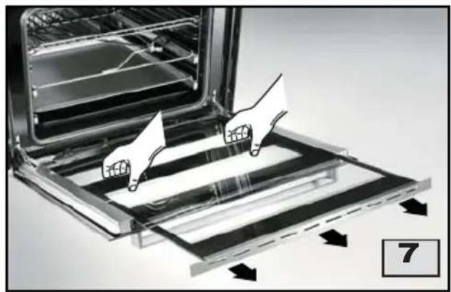 Ardo HEN083X - INTERNAL OVEN DOOR GLASS - 1