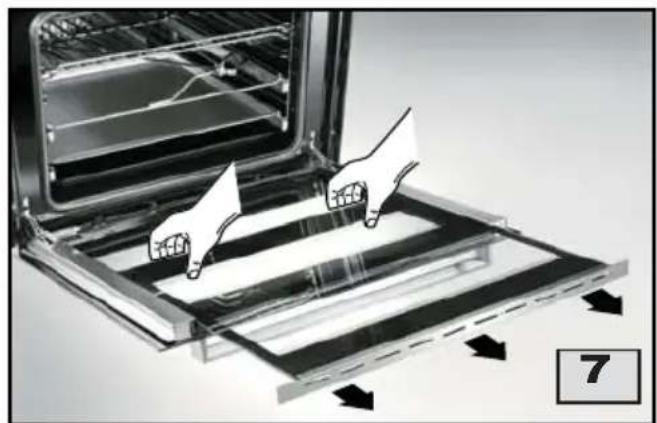 Ardo HEN083X - VETRO INTERNO PORTA FORNO - 1