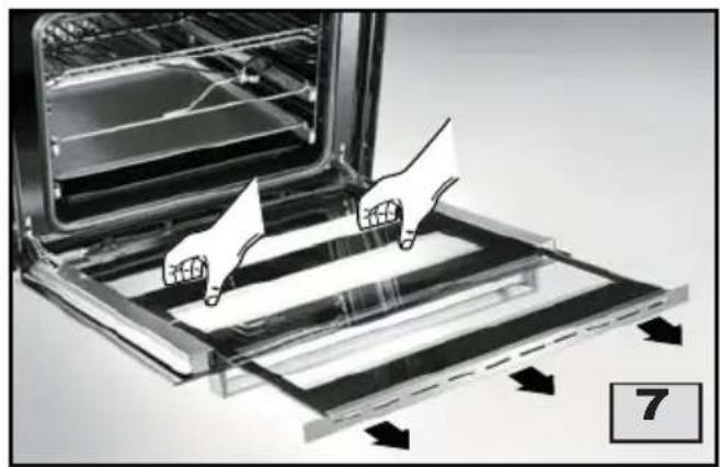 Ardo HEN083X - VIDRO INTERNO DO FORNO - 1