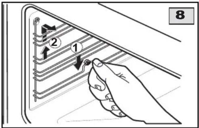 Ardo HEN083X - REEMPLACEMENT DE LA LAMPE DU FOUR (fi g. 9) - 1