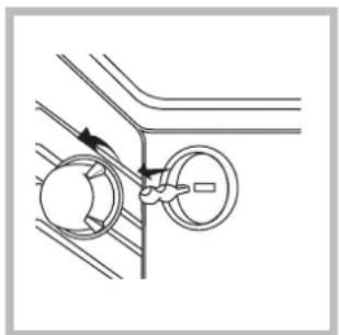 HOTPOINT FKQ 898E C.20 HA - Replacing the light bulb - 1