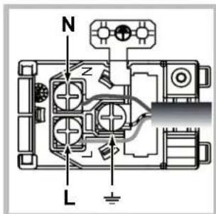 HOTPOINT FKQ 898E C.20 HA - Montagem do cabo de fornecimento - 2