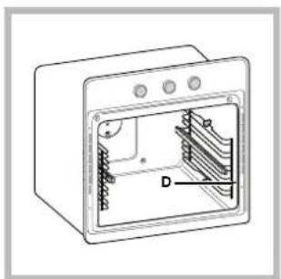 HOTPOINT FK 89E C XHA S - Sliding rack kit assembly - 3