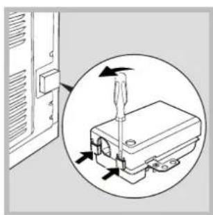 HOTPOINT FK 89E C XHA S - Montaje del cable de alimentacion electrica - 1