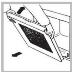 HOTPOINT FK 89E C XHA S - Cleaning the oven door - 3