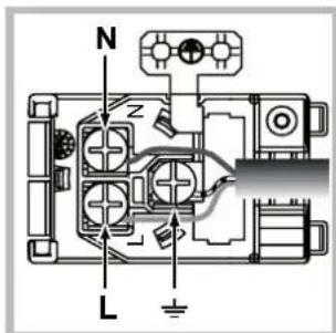 HOTPOINT FK 89E C XHA S - Montaggio del cavo di alimentazione - 2
