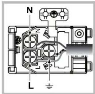 HOTPOINT FK 898E C.20 XHA - Montarea cablului de alimentare - 2