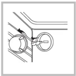 HOTPOINT FK 1039E .20 XHA S - Substituição da lâmpada - 1