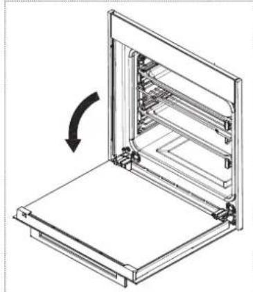 FRANKE FS 982 M - Innenschibe der Ofentür ausbauen und reinigen - 1