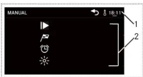 FRANKE FS 982 M - Displaysubmenu - 1