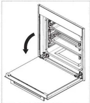 FRANKE FS 982 M - Rimozione e pulizia del pannello di vetro interno della porta del forno - 1