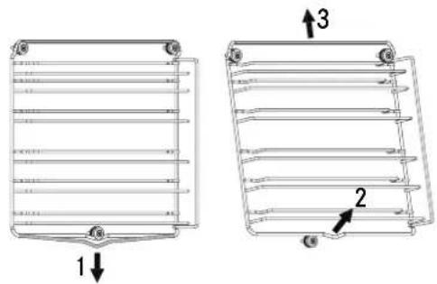 FRANKE FS 913 P - Remove the side frames - 1