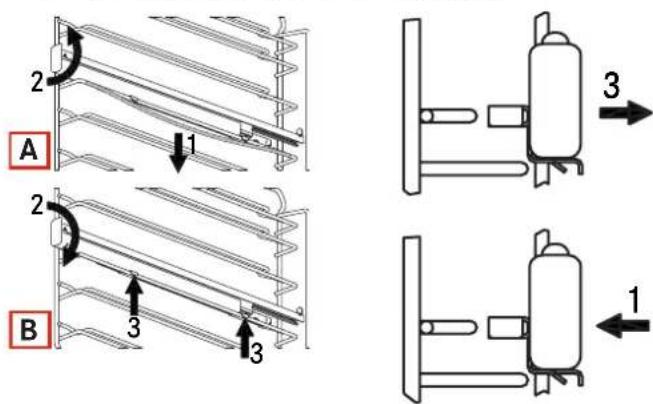 FRANKE FS 913 P - Zijframes en telescopische geleiders reinigen - 1