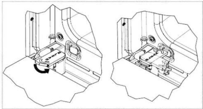 FRANKE FS 913 P - Retrait et nettoyage du panneau de verre interne de la porte du four - 2