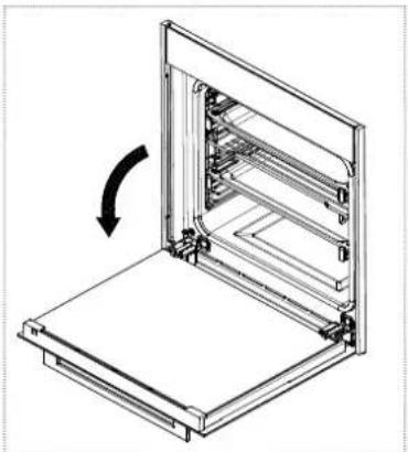FRANKE FS 913 P - Rimozione e pulizia del pannello di vetro interno della porta del forno - 1