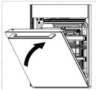 FRANKE FS 913 P - Rimozione della porta del forno - 3