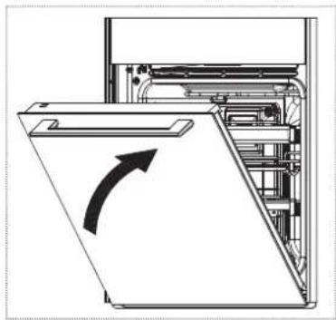 FRANKE FS 913 M - Rimozione della porta del forno - 3