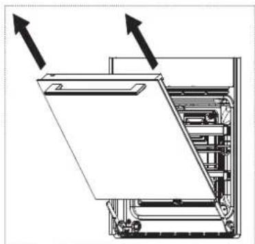 FRANKE FS 913 M - Ofentür ausbauen - 4