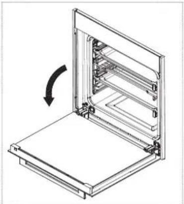 FRANKE FS 913 M - Rimozione e pulizia del pannello di vetro interno della porta del forno - 1