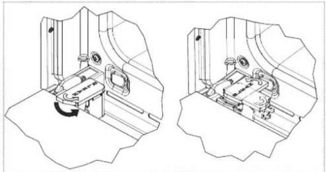 FRANKE FS 913 M - Retrait et nettoyage du panneau de verre interne de la porte du four - 2