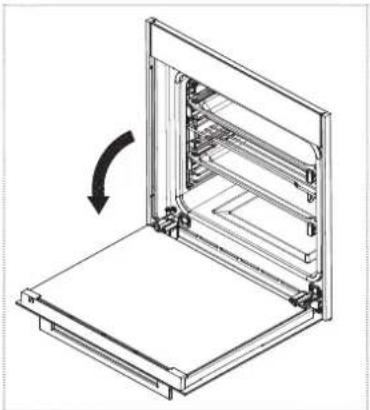 FRANKE FS 913 M - Removing and cleaning the internal glass panel from the oven door - 1