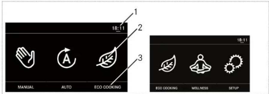 FRANKE FS 913 M - Menu icons on display - 1