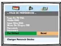 Finlux CTW2827T DVD - REGLAGES DVD - 3