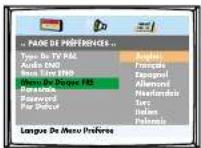 Finlux CTW2827T DVD - REGLAGES DVD - 4