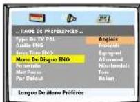 Finlux CTF1504T DVX - REGLAGES DVD - 4