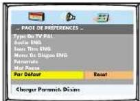 Finlux CTF1504T DVX - REGLAGES DVD - 3