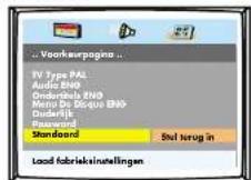 Finlux CTF1504T DVX - DVD INSTELLINGEN - 2