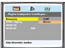 Finlux CTF1504T DVX - PAGINA AUDIO INSTELLINGEN : - 1