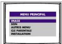 Finlux CTF1504T DVX - FONCTIONS DU TELEVISEUR (MENUS) - 1