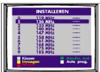 Finlux CT2112TN DVD - INSTALLATION MENU - 1